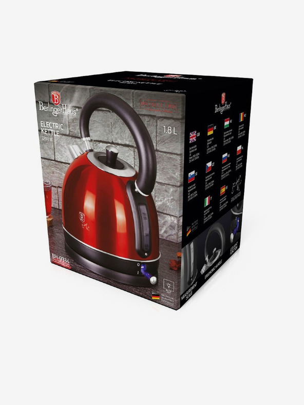Berlingerhaus Rychlovarná konvice 1,8 l Metallic Line Burgundy Edition BERLINGERHAUS