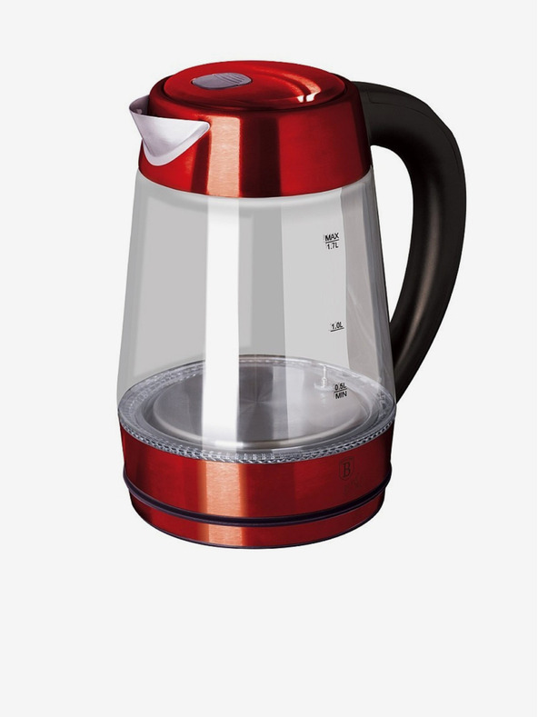 Berlingerhaus Rychlovarná konvice 1,7 l s nastavením teploty Burgundy Metallic Line BERLINGERHAUS