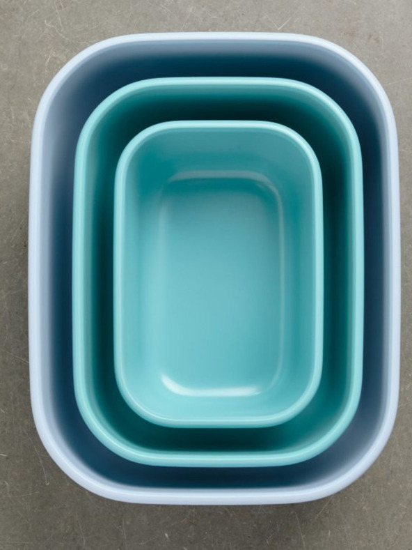 Mepal Mepal Mísa Cirqula Rectangular Nordic White 1500 ml