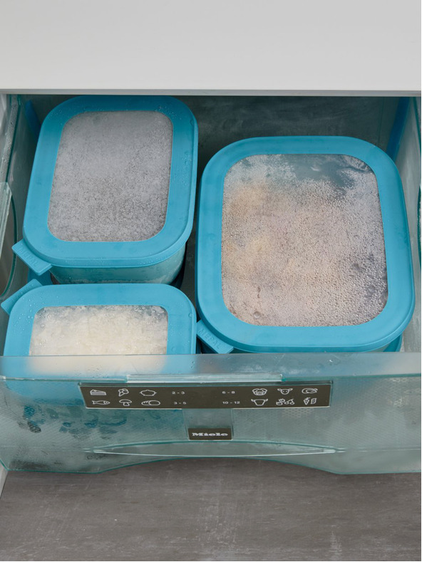 Mepal Sada tří misek v světle zelené barvě Mepal Cirqula Rectangular 500 +1000 +2000 ml