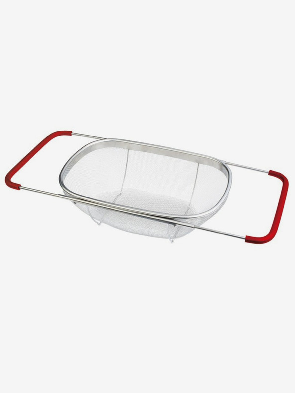 Berlingerhaus Nerezový cedník s výsuvnými rukojeťmi na dřez BERLINGERHAUS Burgundy