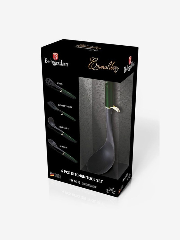 Berlingerhaus Kuchyňské náčiní sada 4 ks Emerald Collection BERLINGERHAUS