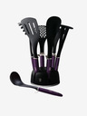 Berlingerhaus Kuchyňské náčiní ve stojanu sada BERLINGERHAUS Purple Eclipse Collection (7 ks)