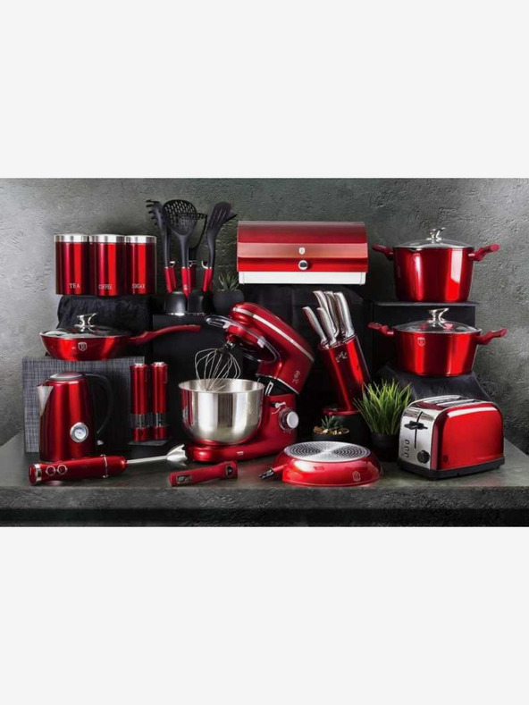 Berlingerhaus Sada dvou elektrických mlýnků na pepř a sůl BERLINGERHAUS Burgundy Metallic Line