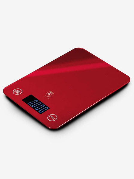 Berlingerhaus Kuchyňská digitální váha 5 kg BERLINGERHAUS Burgundy Metallic Line