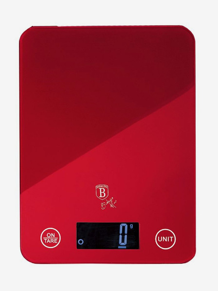 Berlingerhaus Kuchyňská digitální váha 5 kg BERLINGERHAUS Burgundy Metallic Line