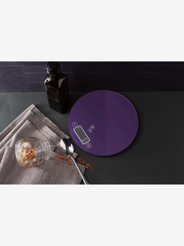 Berlingerhaus Váha kuchyňská digitální kulatá 5 kg Purple Eclipse Collection BERLINGERHAUS