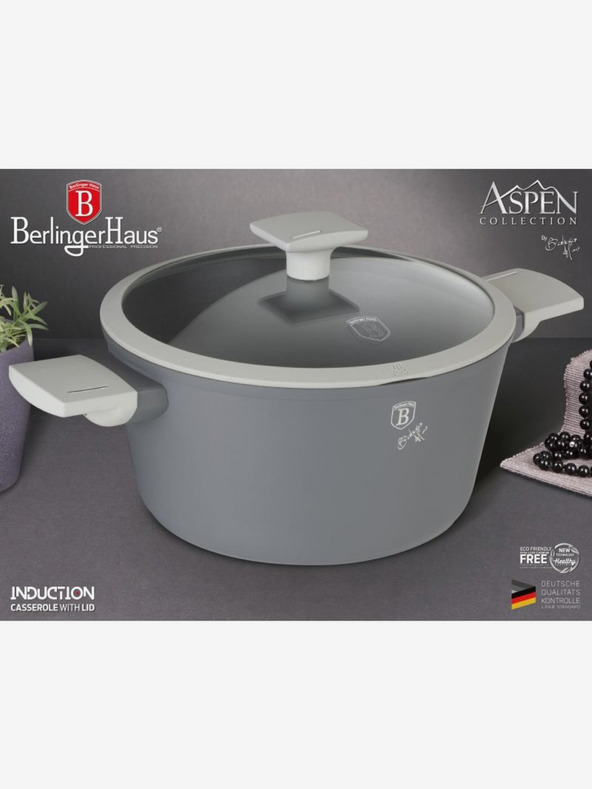 Berlingerhaus Kastrol s titanovým nepřilnavým povrchem 20 cm Aspen Collection BERLINGERHAUS