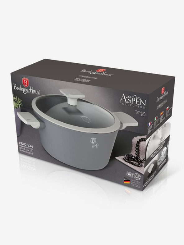 Berlingerhaus Kastrol s titanovým nepřilnavým povrchem 20 cm Aspen Collection BERLINGERHAUS