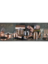 Berlingerhaus Kastrol s mramorovým povrchem a poklicí 30 cm Rosegold Metallic Line BERLINGERHAUS