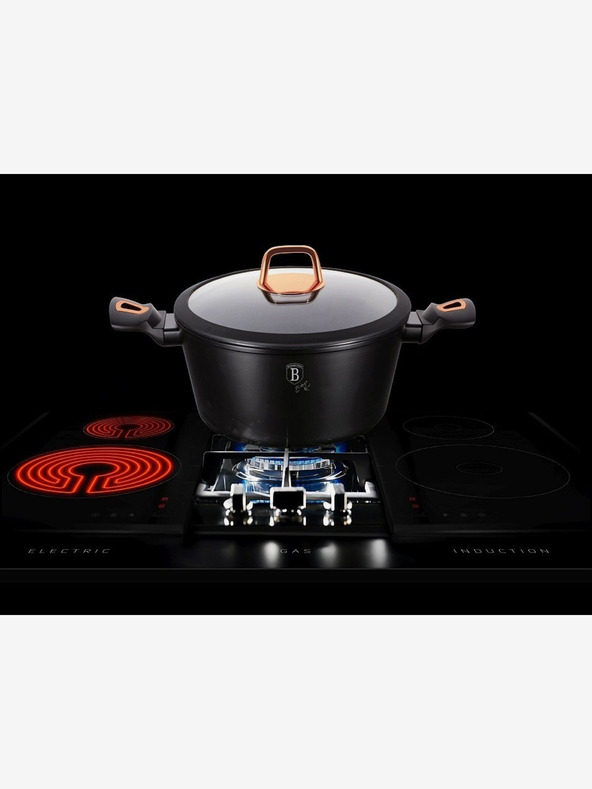 Berlingerhaus Kastrol s mramorovým povrchem BERLINGERHAUS Black Rose Collection (28 cm)