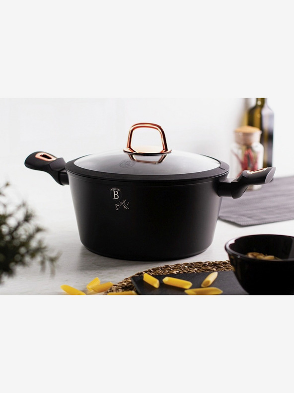 Berlingerhaus Kastrol s mramorovým povrchem BERLINGERHAUS Black Rose Collection (28 cm)