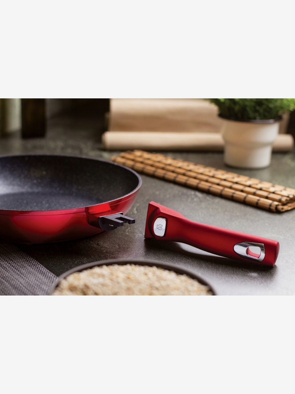 Berlingerhaus Sada nádobí s mramorovým povrchem 13 ks Burgundy Metallic Line I BERLINGERHAUS