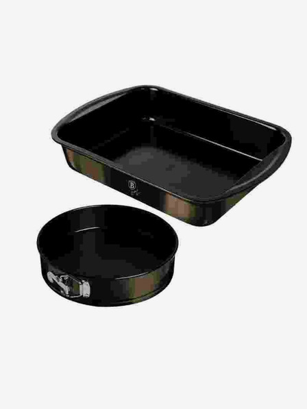 Berlingerhaus Forma na pečení sada titanovým nepřilnavým povrchem 2 ks Shiny Black Edition BERLINGERHAUS