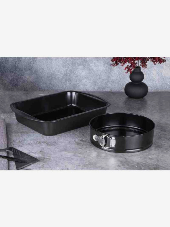 Berlingerhaus Forma na pečení sada titanovým nepřilnavým povrchem 2 ks Shiny Black Edition BERLINGERHAUS