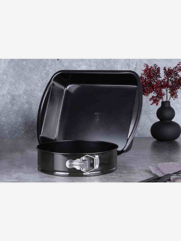 Berlingerhaus Forma na pečení sada titanovým nepřilnavým povrchem 2 ks Shiny Black Edition BERLINGERHAUS