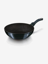Berlingerhaus Pánev wok s mramorovým povrchem 28 cm BERLINGERHAUS Metallic Line Aquamarine Edition