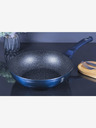 Berlingerhaus Pánev wok s mramorovým povrchem 28 cm BERLINGERHAUS Metallic Line Aquamarine Edition
