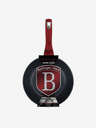 Berlingerhaus Pánev WOK s mramorovým povrchem 30 cm Burgundy Metallic Line BERLINGERHAUS