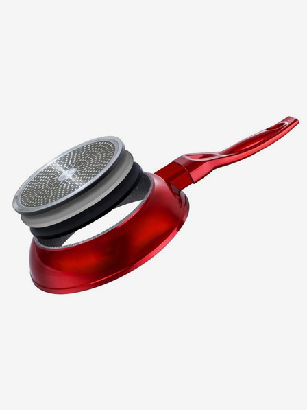 Berlingerhaus Pánev s mramorovým povrchem 20 cm Burgundy Metallic Line BERLINGERHAUS