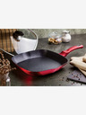 Berlingerhaus Pánev grilovací s poklicí a mramorovým povrchem 28 cm Burgundy Metallic Line BERLINGERHAUS