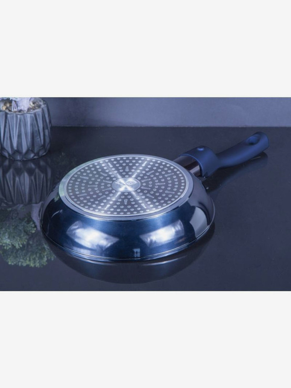 Berlingerhaus Pánev s odnímatelnou rukojetí + víko 24 cm BERLINGERHAUS Metallic Line Aquamarine Edition