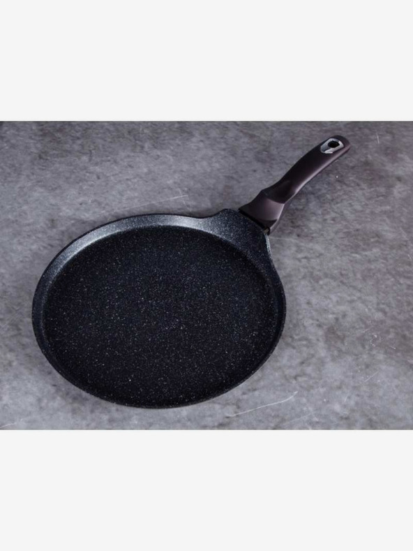 Berlingerhaus Pánev na palačinky s mramorovým povrchem 28 cm Shiny Black Collection BERLINGERHAUS