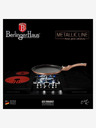 Berlingerhaus Pánev na palačinky s mramorovým povrchem 25 cm Rosegold Metallic Line BERLINGERHAUS