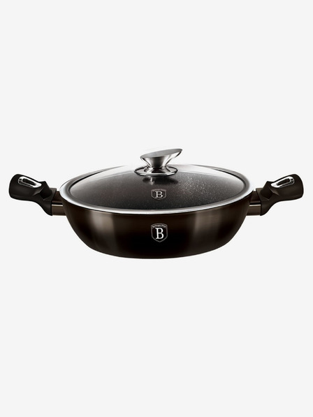 Berlingerhaus Pánev hluboká s poklicí 24 cm Shiny Black Collection BERLINGERHAUS