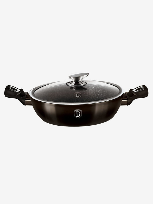 Berlingerhaus Pánev hluboká s poklicí 24 cm Shiny Black Collection BERLINGERHAUS