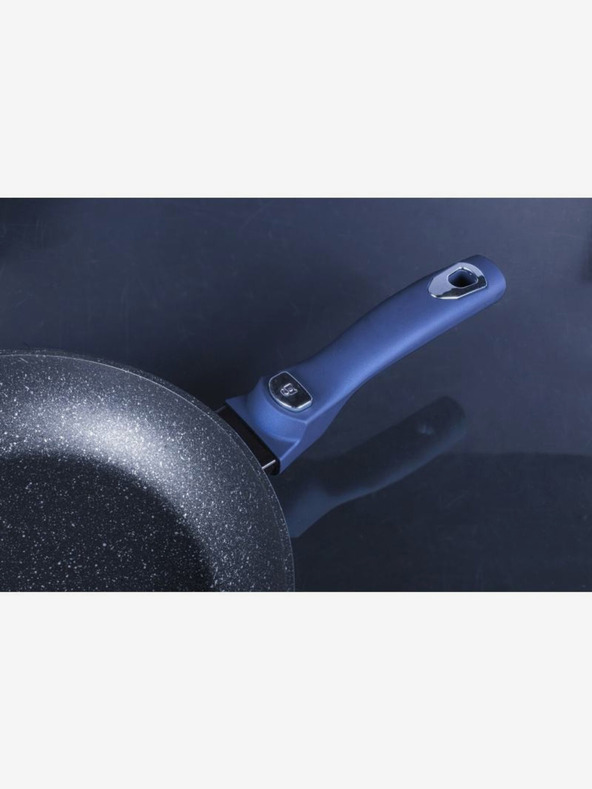 Berlingerhaus Pánev s odnímatelnou rukojetí + víko 28 cm BERLINGERHAUS Metallic Line Aquamarine Edition