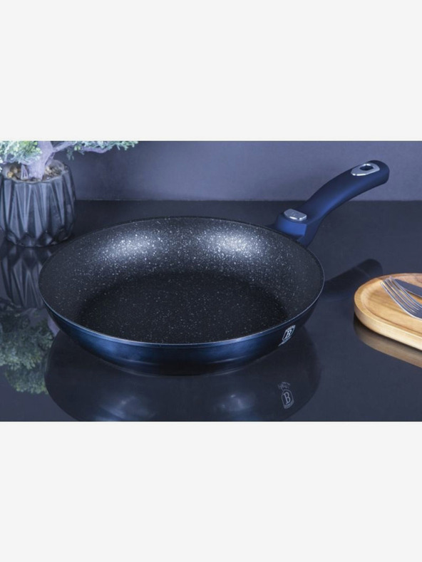 Berlingerhaus Pánev s odnímatelnou rukojetí + víko 28 cm BERLINGERHAUS Metallic Line Aquamarine Edition