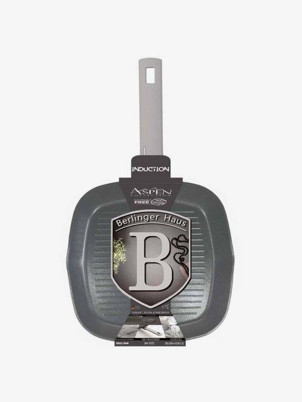 Berlingerhaus Pánev grilovací s titanovým nepřilnavým povrchem 28 cm Aspen Collection BERLINGERHAUS