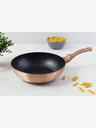 Berlingerhaus Wok pánev s mramorovým povrchem BERLINGERHAUS Rosegold Metallic Line (28 cm)