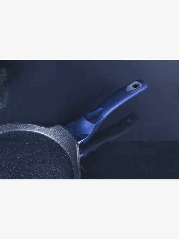 Berlingerhaus Pánev na palačinky s mramorovým povrchem 25 cm BERLINGERHAUS Metallic Line Aquamarine Edition