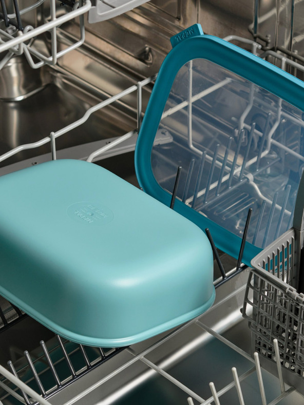 Mepal Sada tří misek ve světle modré barvě Mepal Cirqula Rectangular (500 +1000 +2000 ml)