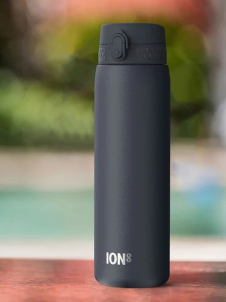 ION8 Tmavě modrá nerezová termoska Ion8 One Touch Ash Navy (920 ml)