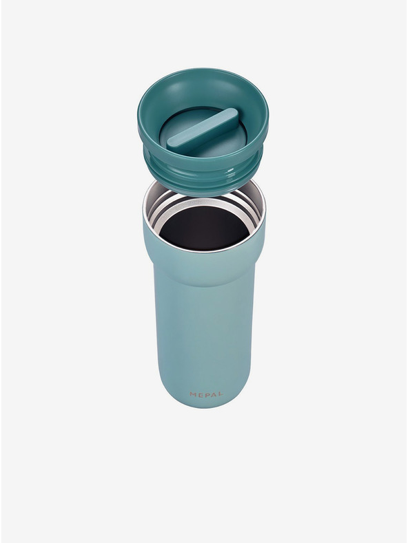 Mepal Tyrkysový nerezový termohrnek Mepal Ellipse (475 ml)