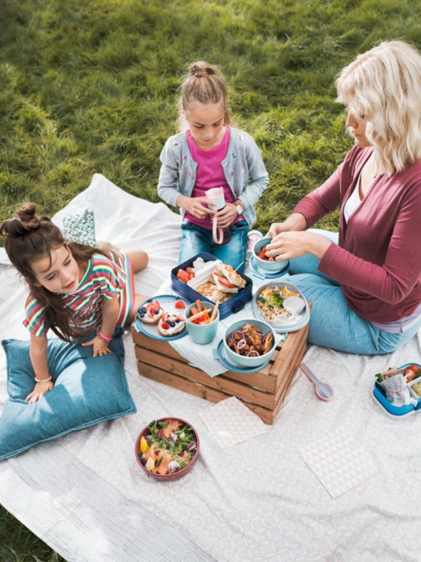 Mepal Světle zelený jídelní box Mepal Bento (900 ml)