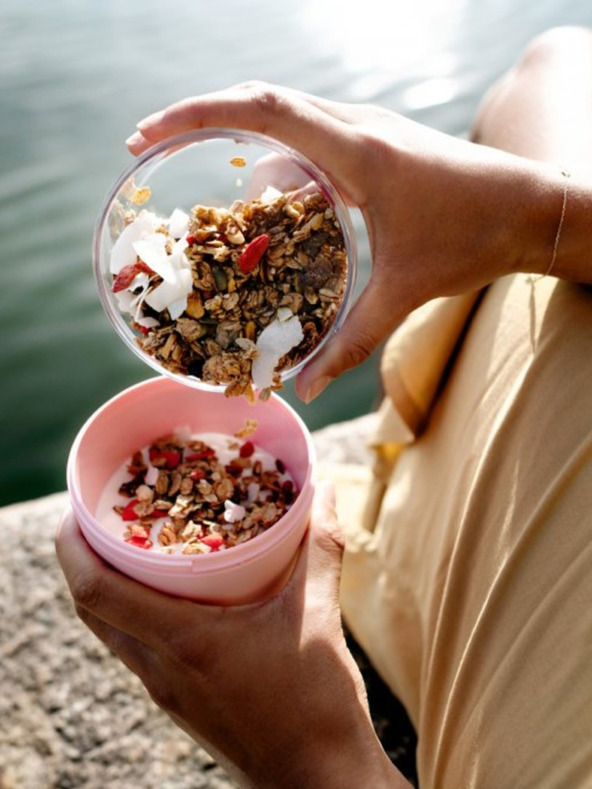 Mepal Růžový jídelní box   Mepal Ellipse (  500 ml )