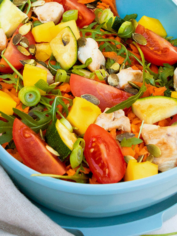 Mepal Černý jídelní box Mepal Ellipse Duo