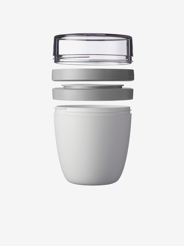 Mepal Světle modrý jídelní box Mepal Ellipse Mini 300 + 120 ml