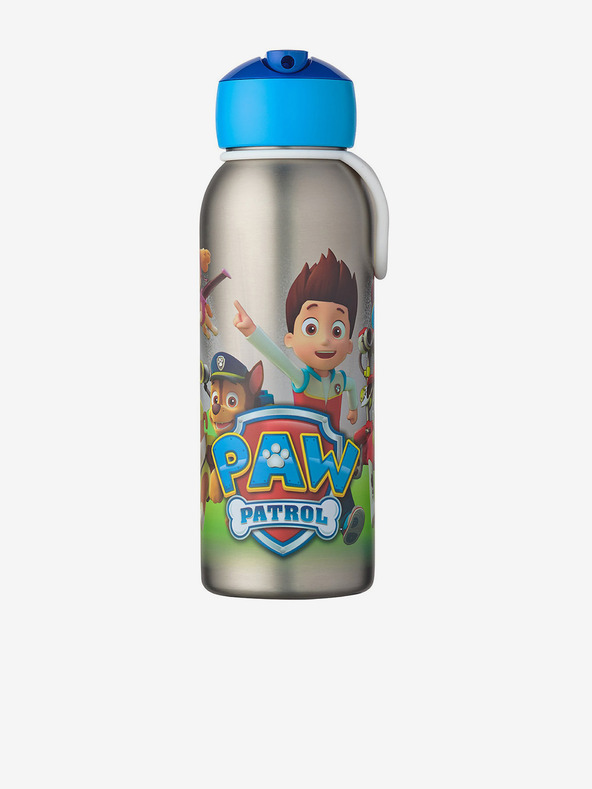 Mepal Modro-stříbrná nerezová termo lahev pro děti Mepal Termo Campus Paw Patrol (350 ml)