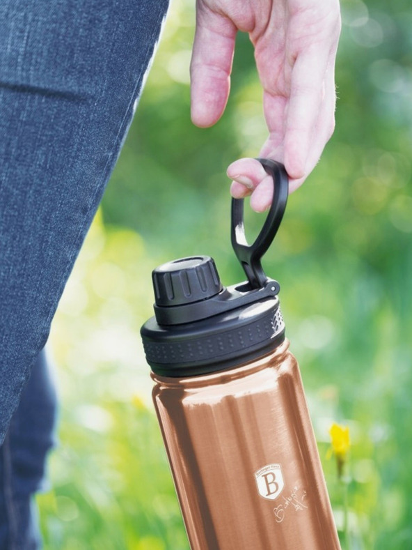 Berlingerhaus Sportovní nerezová lahev 0,54 l BERLINGERHAUS Rosegold Metallic Line