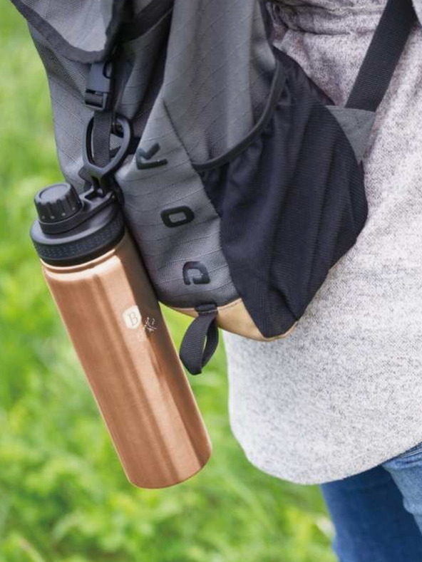 Berlingerhaus Sportovní nerezová lahev 0,54 l BERLINGERHAUS Rosegold Metallic Line