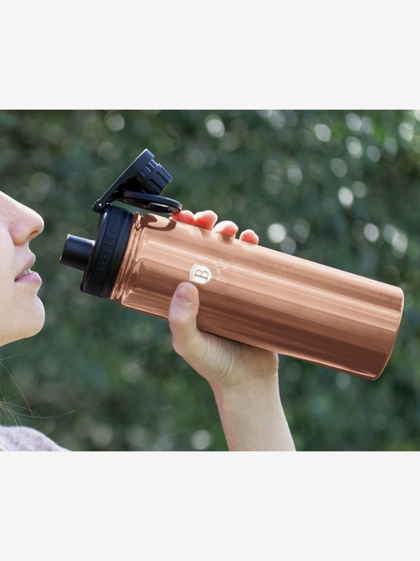 Berlingerhaus Sportovní nerezová lahev 0,72 l BERLINGERHAUS Rosegold Metallic Line