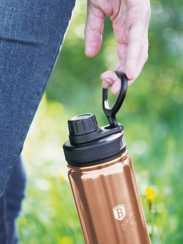 Berlingerhaus Sportovní nerezová lahev 0,72 l BERLINGERHAUS Rosegold Metallic Line