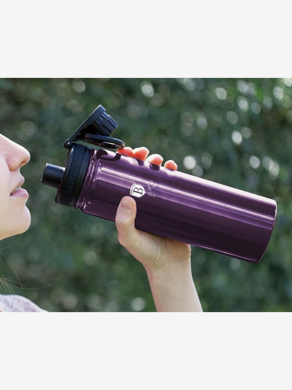 Berlingerhaus Sportovní nerezová lahev 0,54 l BERLINGERHAUS Purple Metallic Line