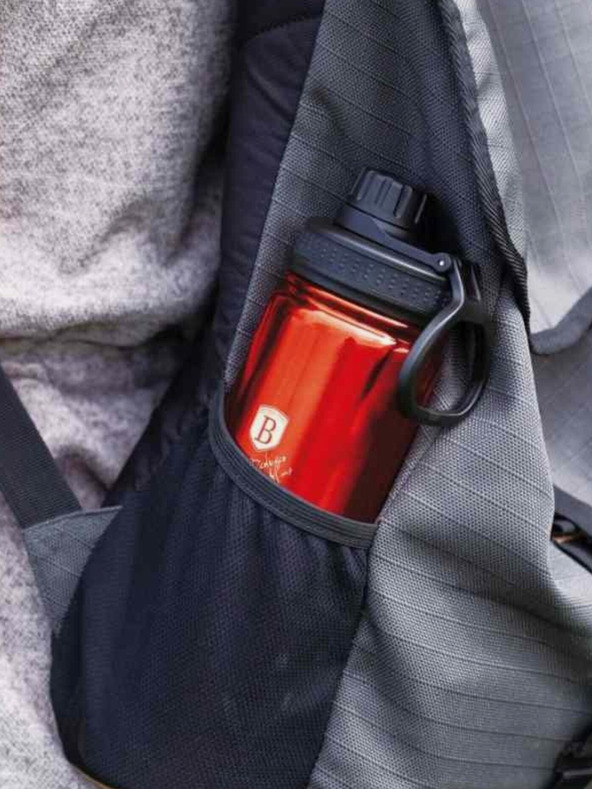 Berlingerhaus Sportovní nerezová lahev 0,54 l BERLINGERHAUS Burgundy Metallic Line