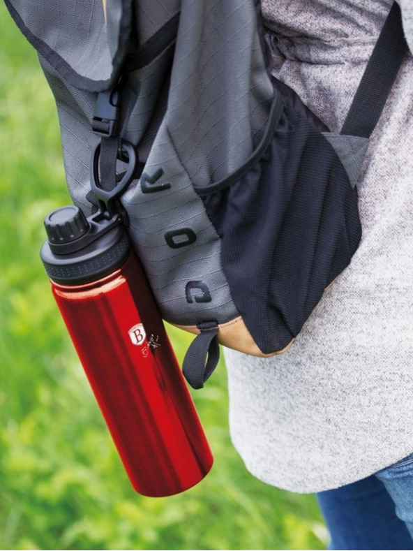 Berlingerhaus Sportovní nerezová lahev 0,54 l BERLINGERHAUS Burgundy Metallic Line